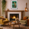 1965 – Thunderball by Linda Charles, limited edition print, in room