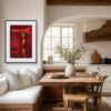 1967 – You Only Live Twice by Linda Charles, limited edition print, in room