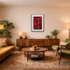 1967 – You Only Live Twice by Linda Charles, limited edition print, in room