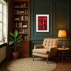 1967 – You Only Live Twice by Linda Charles, limited edition print, in room