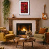 1967 – You Only Live Twice by Linda Charles, limited edition print, in room