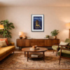 1973 – Live And Let Die by Linda Charles, limited edition print, in room