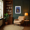 1973 – Live And Let Die by Linda Charles, limited edition print, in room