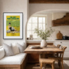 1977 – The Spy Who Loved Me by Linda Charles, limited edition print, in room
