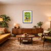 1977 – The Spy Who Loved Me by Linda Charles, limited edition print, in room