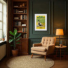 1977 – The Spy Who Loved Me by Linda Charles, limited edition print, in room