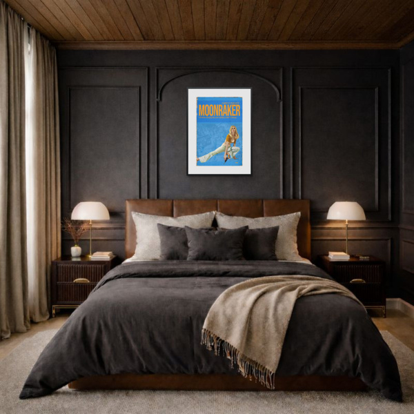 1979 – Moonraker by Linda Charles, limited edition print, in room