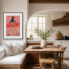 1981 – For Your Eyes Only by Linda Charles, limited edition print, in room