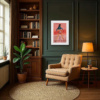 1981 – For Your Eyes Only by Linda Charles, limited edition print, in room