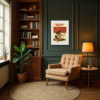 1983 – Octopussy by Linda Charles, limited edition print, in room