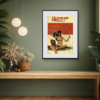 1983 – Octopussy by Linda Charles, limited edition print, in room
