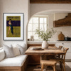 1985 – A View To A Kill by Linda Charles, limited edition print, in room