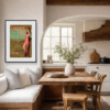 1989 – Licence To Kill by Linda Charles, limited edition print, in room