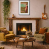 1989 – Licence To Kill by Linda Charles, limited edition print, in room