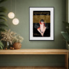 1995 – Golden Eye by Linda Charles, limited edition print, in room
