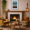 2006 – Casino Royale by Linda Charles, limited edition print, in room