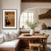 2008 – Quantum Of Solace by Linda Charles, limited edition print, in room