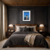 2012 – Skyfall by Linda Charles, limited edition print, in room