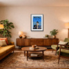 2012 – Skyfall by Linda Charles, limited edition print, in room