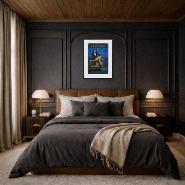 2015 – Spectre by Linda Charles, limited edition print, in room