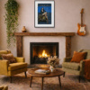 2015 – Spectre by Linda Charles, limited edition print, in room