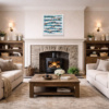North Atlantic Herring (Limited Edition) by Giles Ward, limited edition print, in room