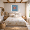 Red Crab (Limited Edition) by Giles Ward, limited edition print, in room