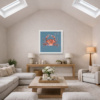 Red Crab (Limited Edition) by Giles Ward, limited edition print, in room