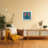 Something About Us, Seahorses (Limited Edition) by Giles Ward, limited edition print, in room