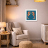 Something About Us, Seahorses (Limited Edition) by Giles Ward, limited edition print, in room