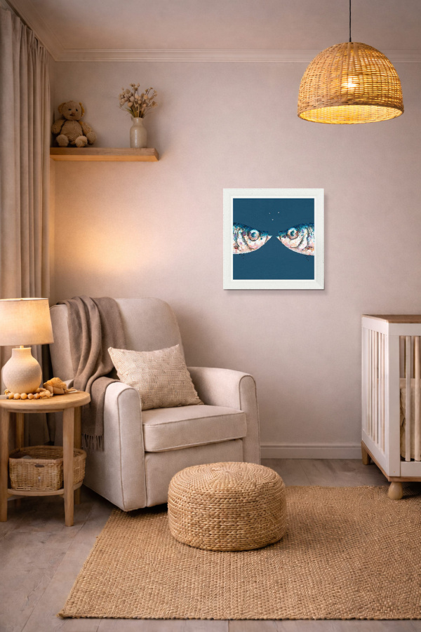 You Were Saying? (Limited Edition) by Giles Ward, limited edition print, in room