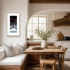 The Night Before Christmas by Gary Walton, limited edition print, in room