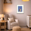 Starry Gazings by Sam Toft, limited edition print, in room