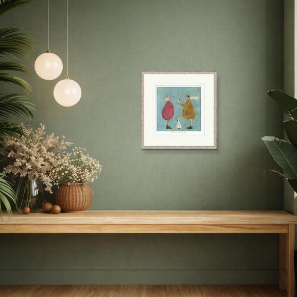 More Than Words Can Say by Sam Toft, limited edition print, in room