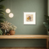 The Unexpected Smackeroo by Sam Toft, limited edition print, in room