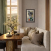 Happy As… by Anthony Dobson, original painting, in room