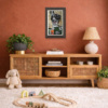 Happy As… by Anthony Dobson, original painting, in room