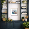 On An Even Keel by Gary Walton, limited edition print, in room