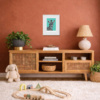 Stripey Wonder by Amy Louise, limited edition print, in room