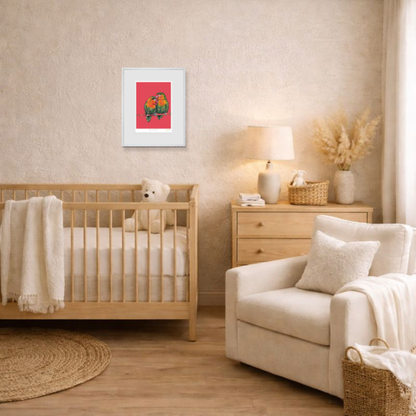Everlasting Love by Amy Louise, limited edition print, in room
