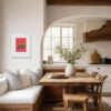 Everlasting Love by Amy Louise, limited edition print, in room