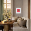 Everlasting Love by Amy Louise, limited edition print, in room
