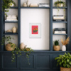 Everlasting Love by Amy Louise, limited edition print, in room