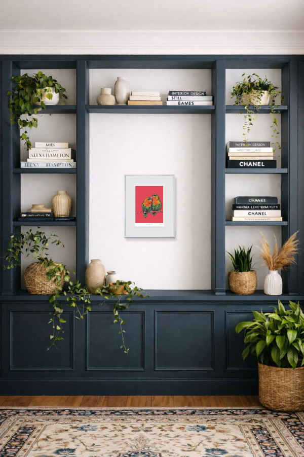 Everlasting Love by Amy Louise, limited edition print, in room