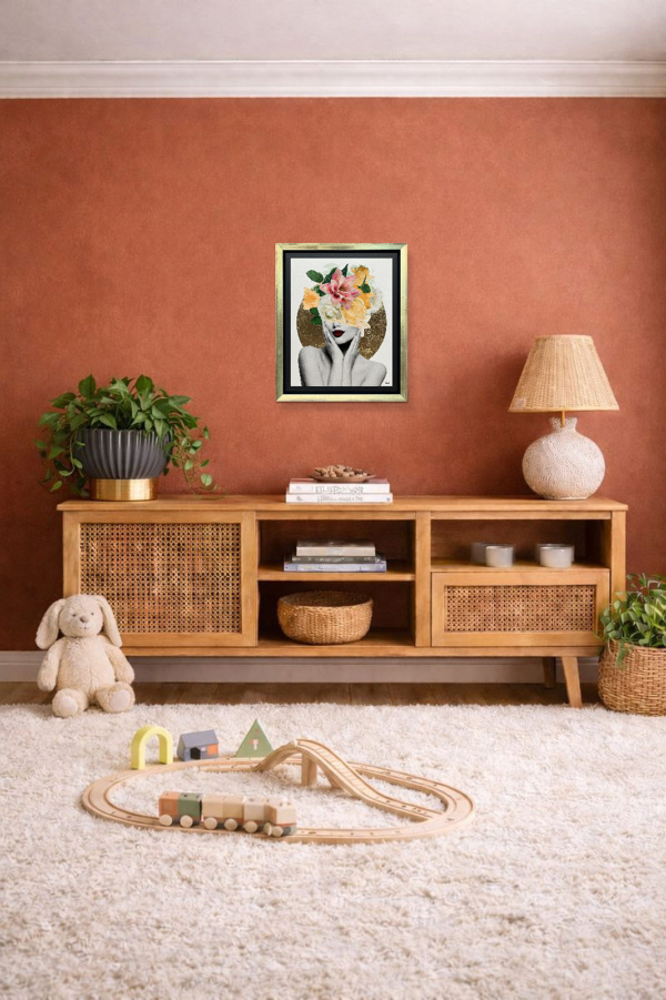 Amor Miniature by Chuck, limited edition print, in room