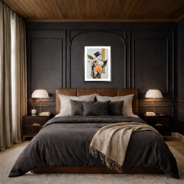 Fukuoka by Chuck, limited edition print, in room