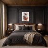 Osaka by Chuck, limited edition print, in room
