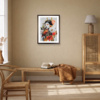 Osaka by Chuck, limited edition print, in room