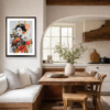 Osaka by Chuck, limited edition print, in room