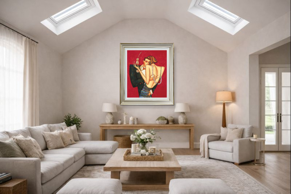 Pearls Of Love by Andrei Protsouk, limited edition print, in room
